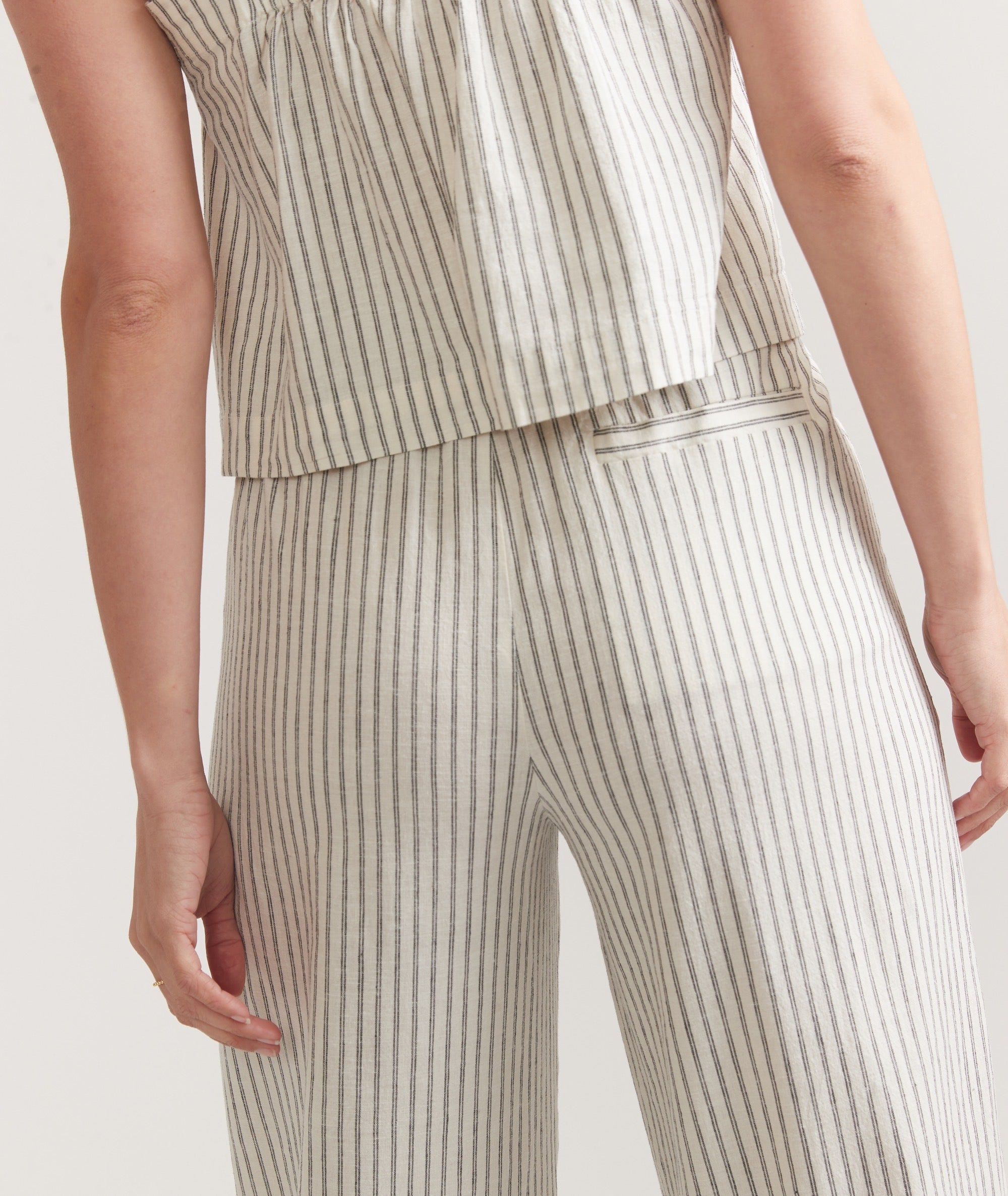 Natural Stripe Trouser