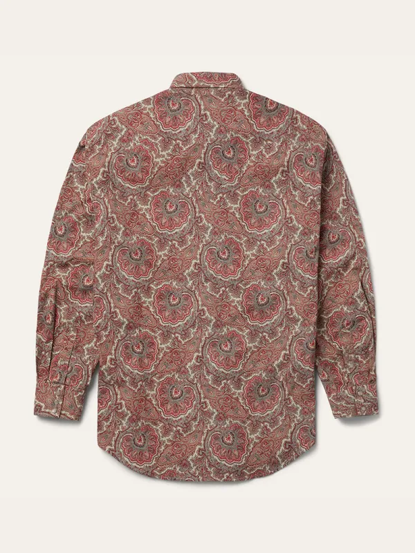 Men's Paisley Western Shirt