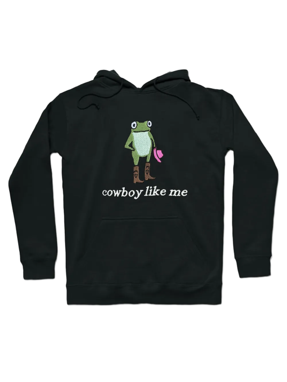 CowBoy Like Me Pattern Hoodie