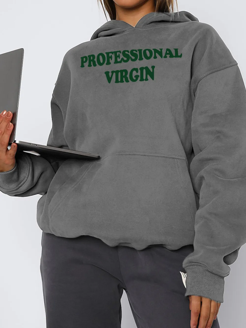 Professional Virgin Pattern Hoodie