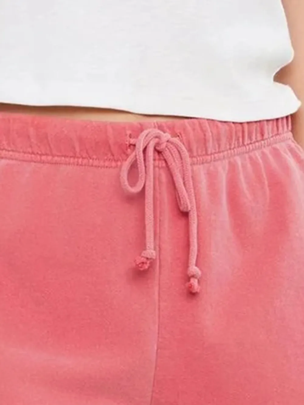 Presely Elastic And Drawstring Waist Short