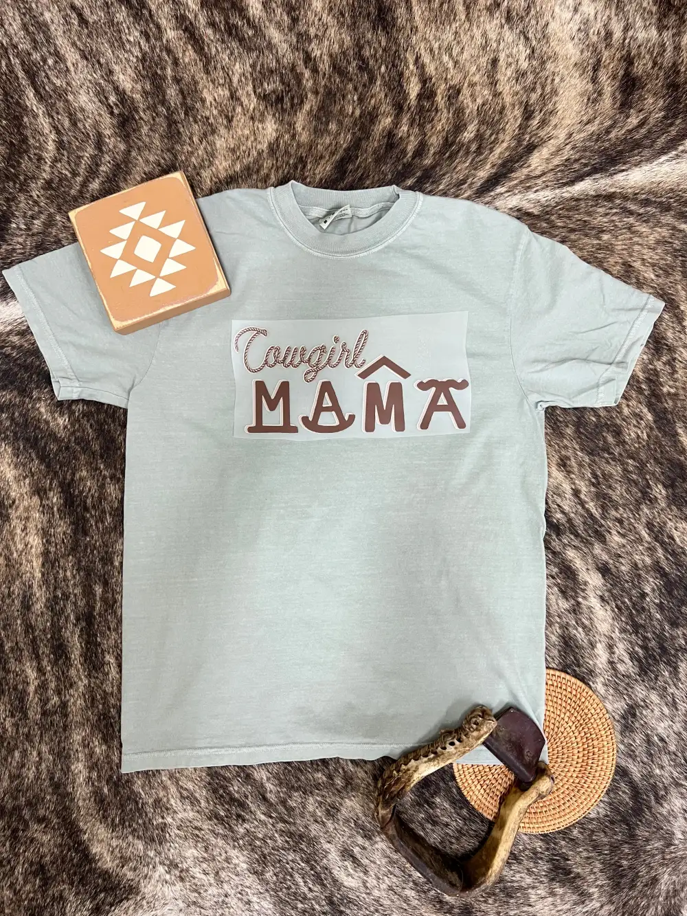 Cowgirl Mama T-Shirt{Multiple Colors}