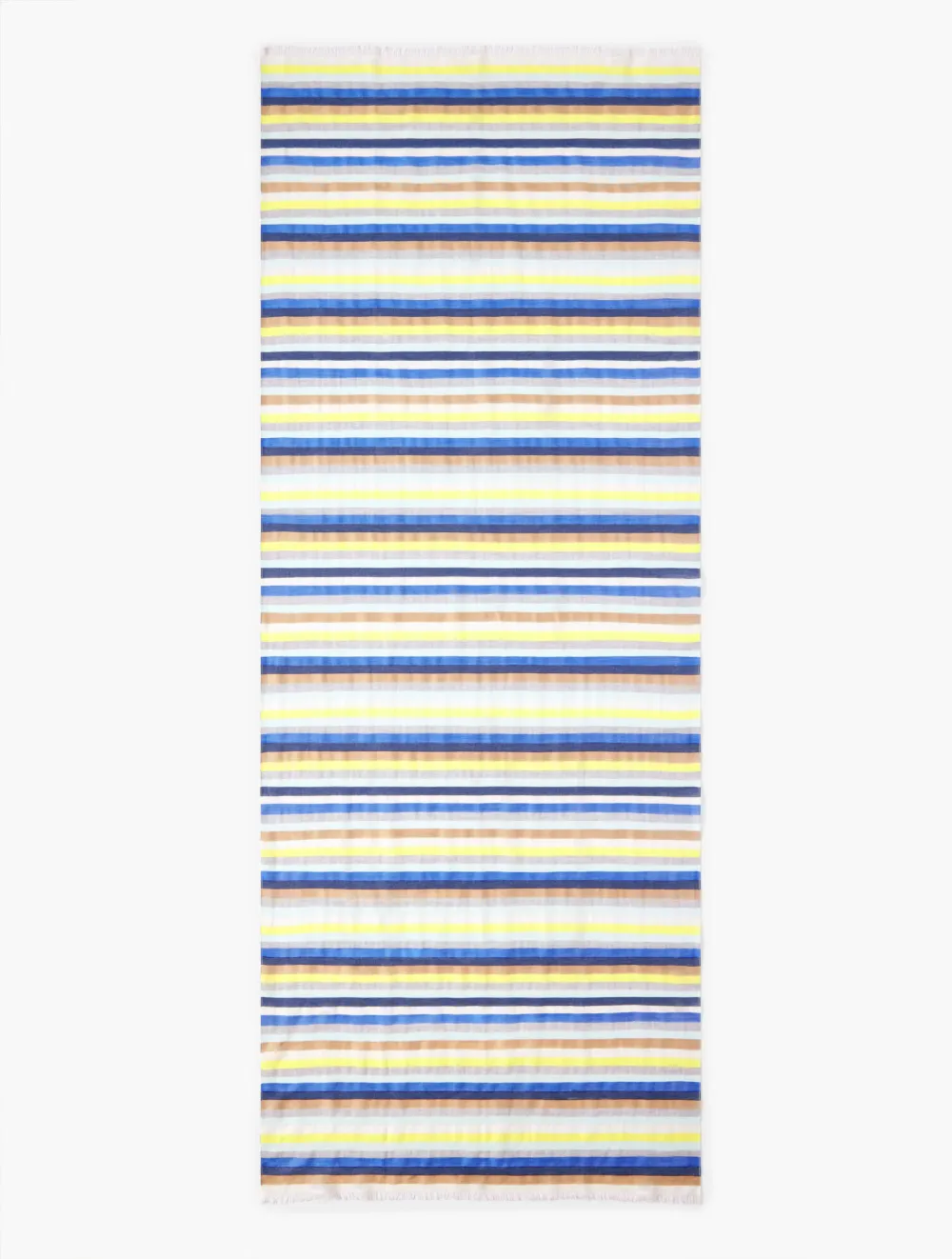 Sunset Stripe Oblong Scarf