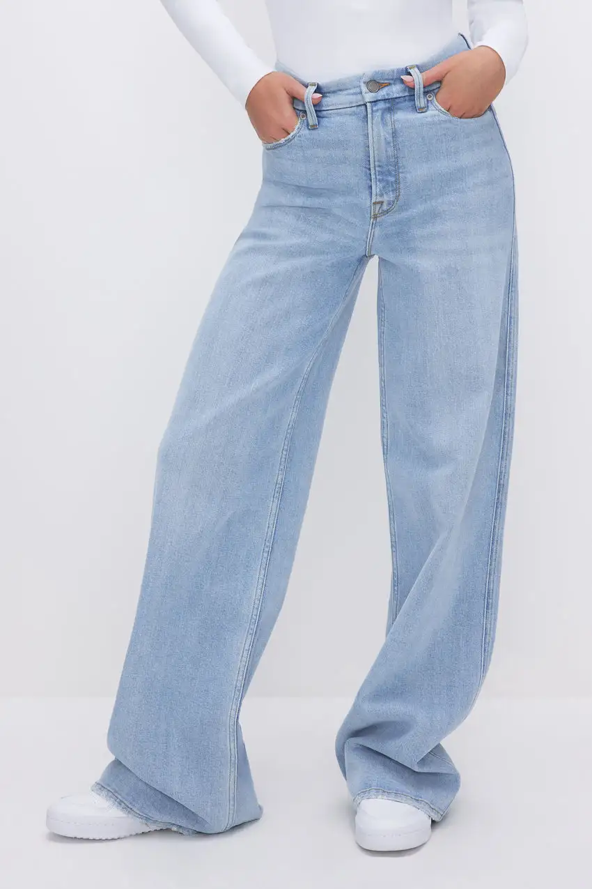 GOOD SKATE WIDE LEG JEANS