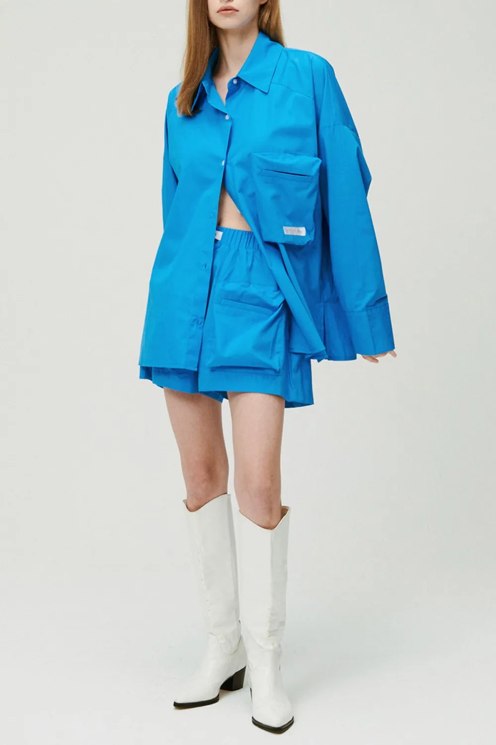 Tyra Oversized Utility Shirt