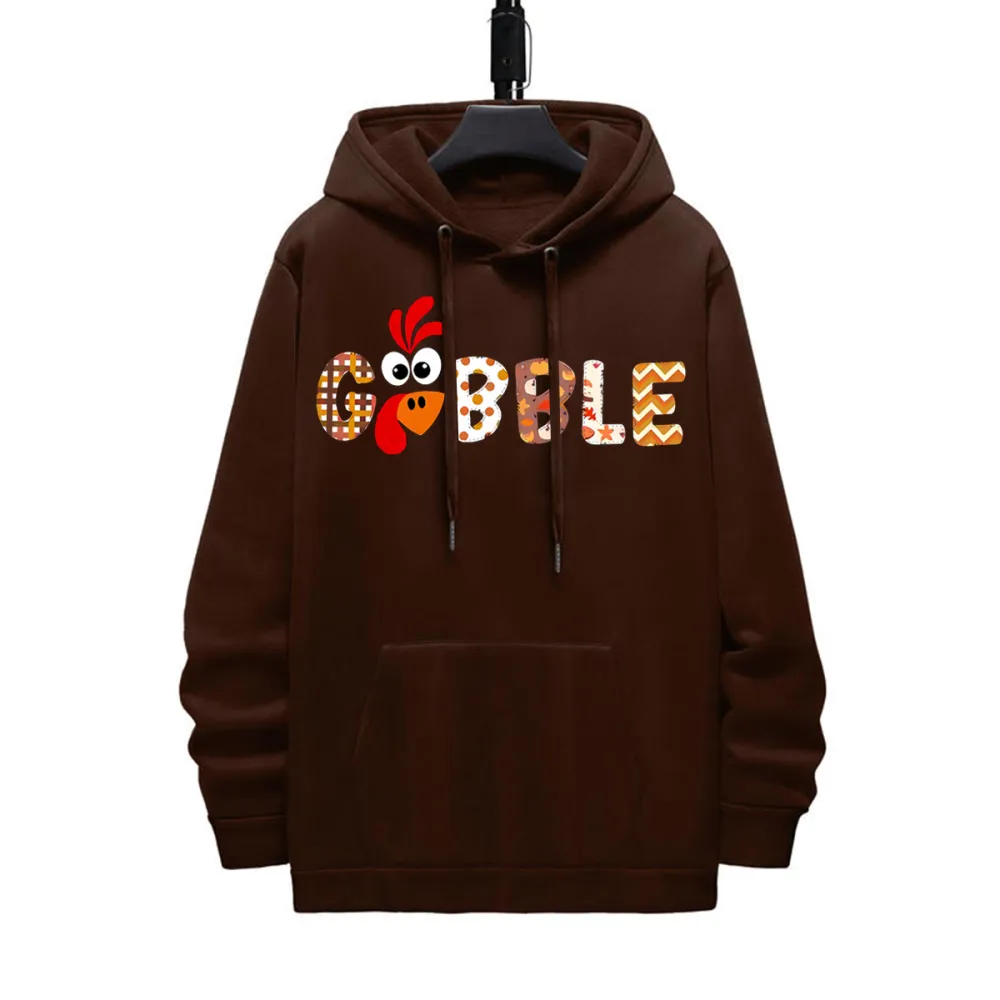 Gobble Thanksgiving Hoodie