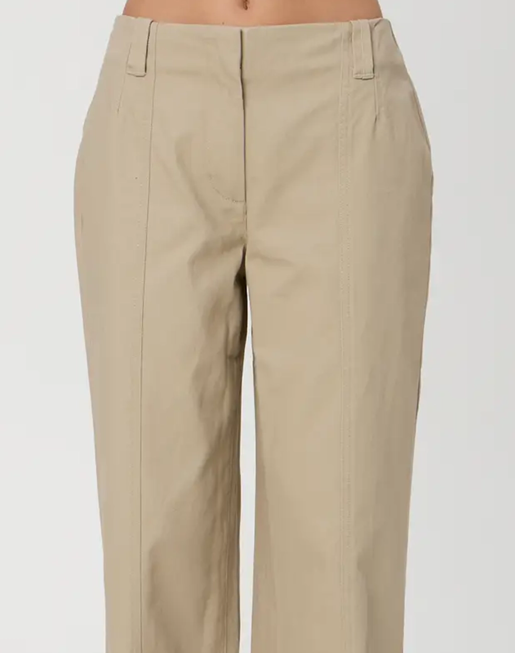 Straight Leg Low Rise Pant