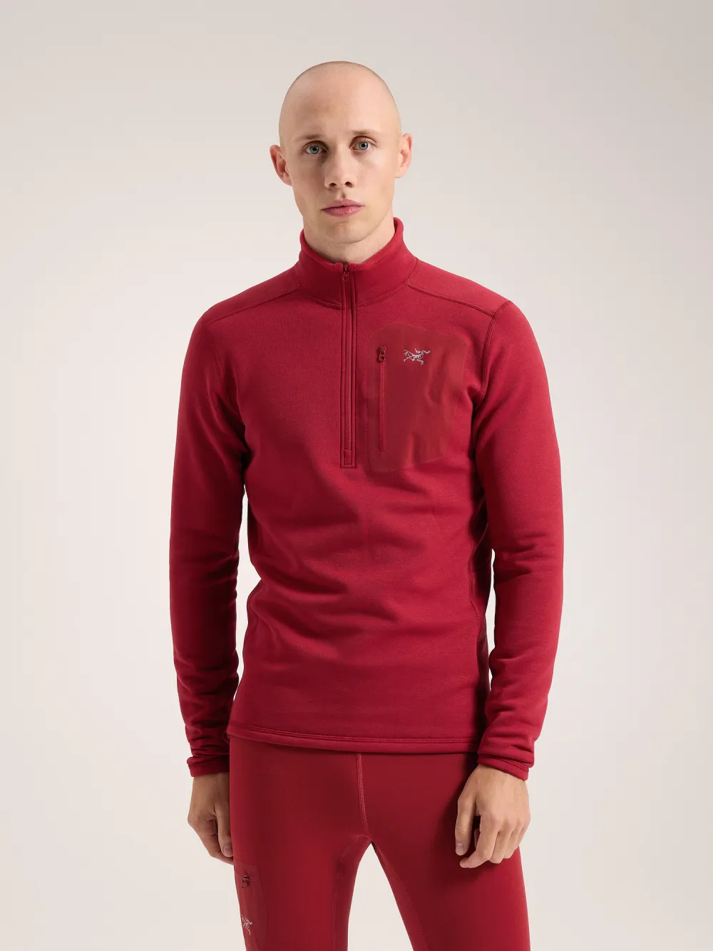 Rho Heavyweight Zip Neck Men's