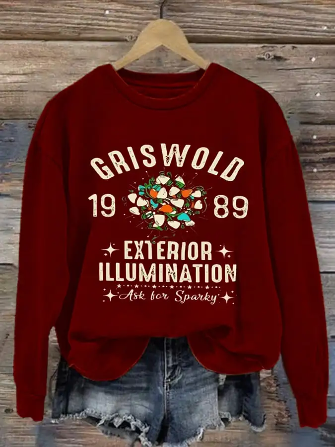 Women's Christmas Long Sleeve Sweatshirt