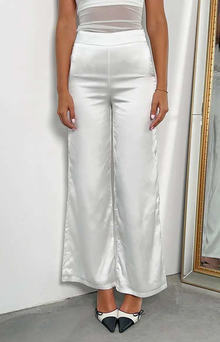 Mykonos White Pants