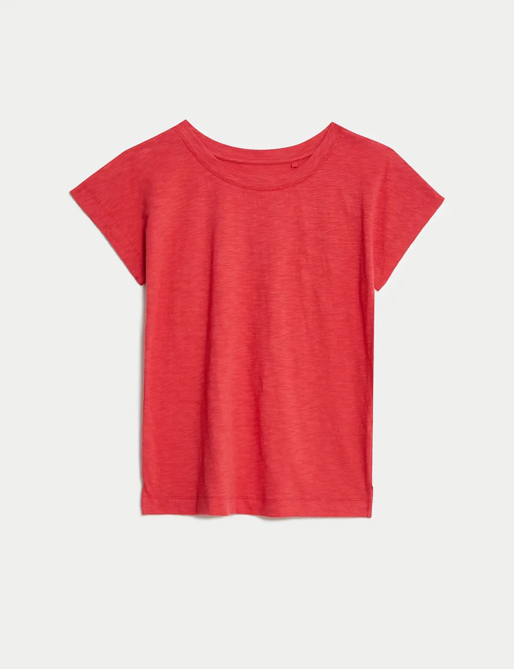 Pure Cotton Everyday Fit Slash Neck T-shirt