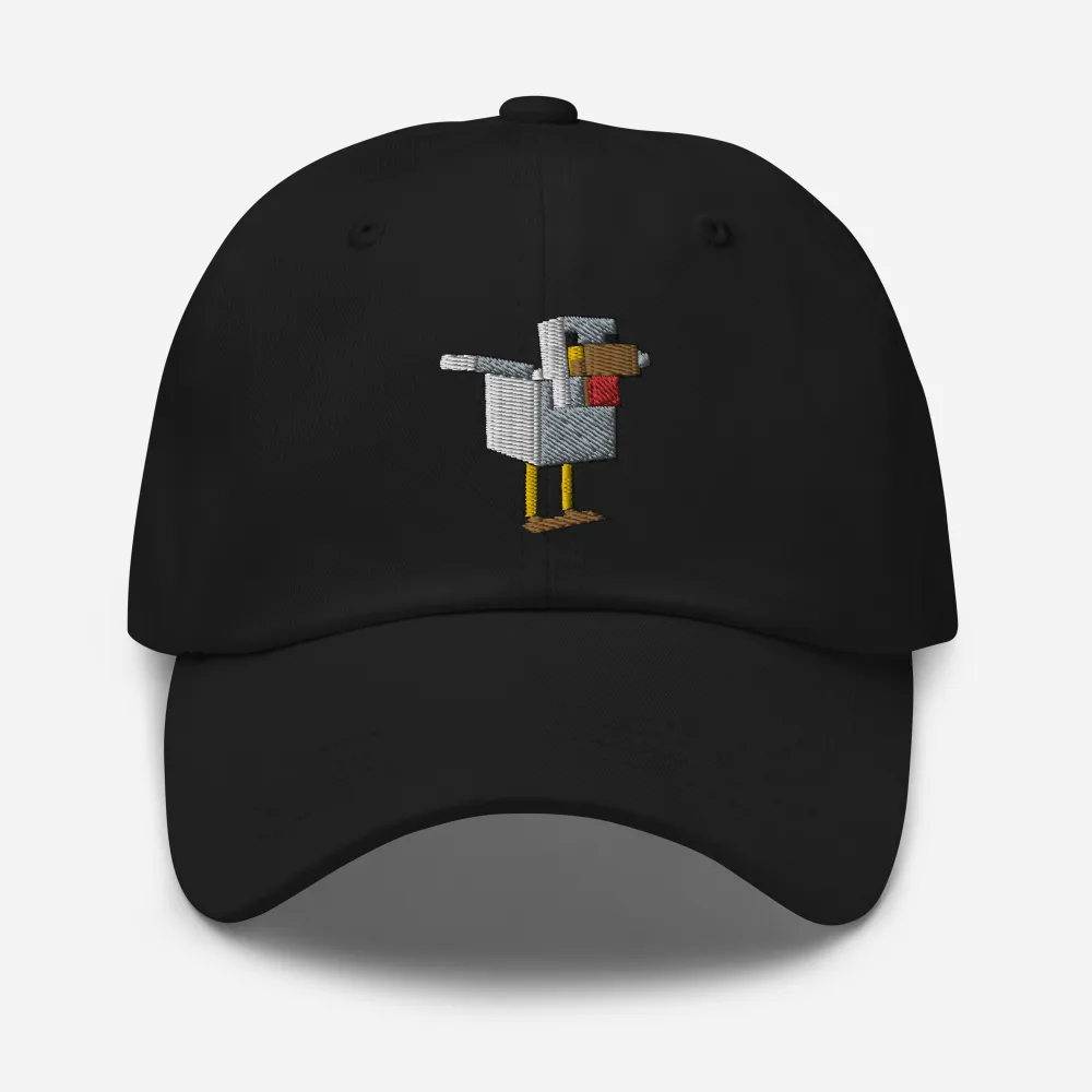 Minecraft Chicken Classic Dad Hat