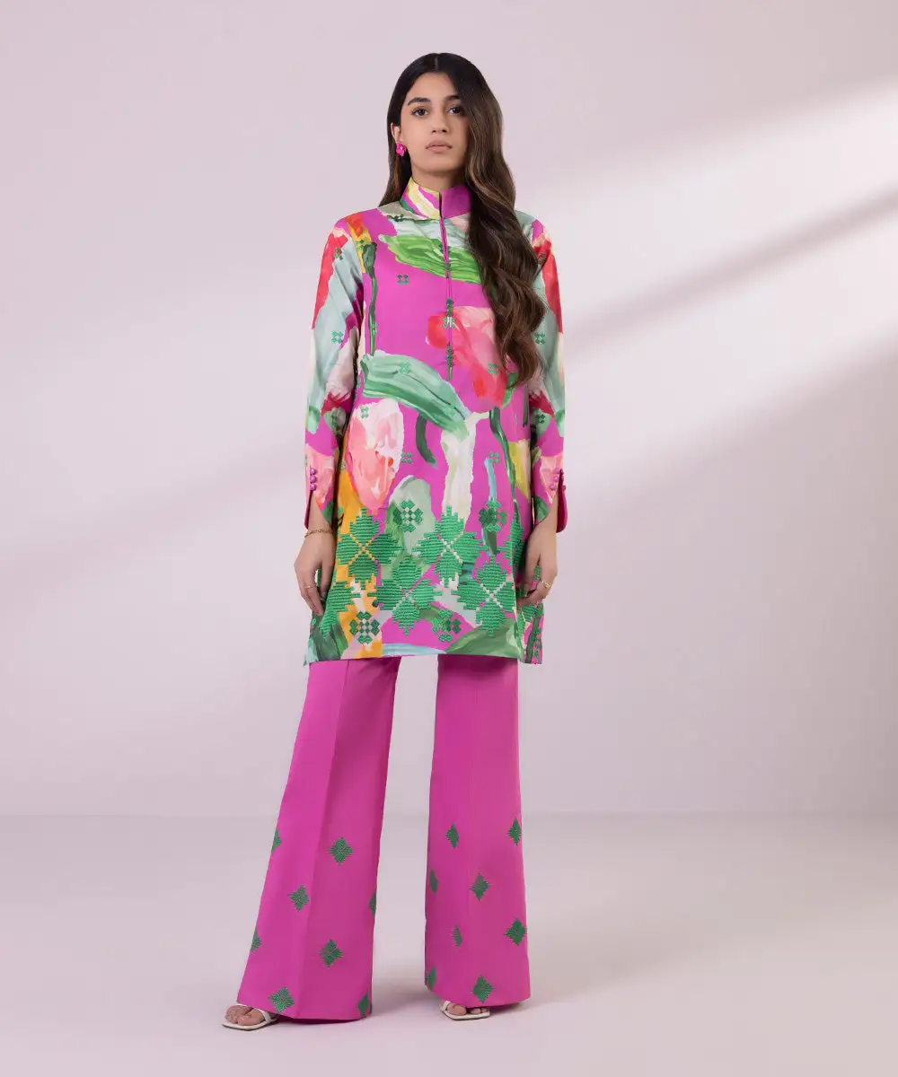 2 Piece - Embroidered Lawn Suit