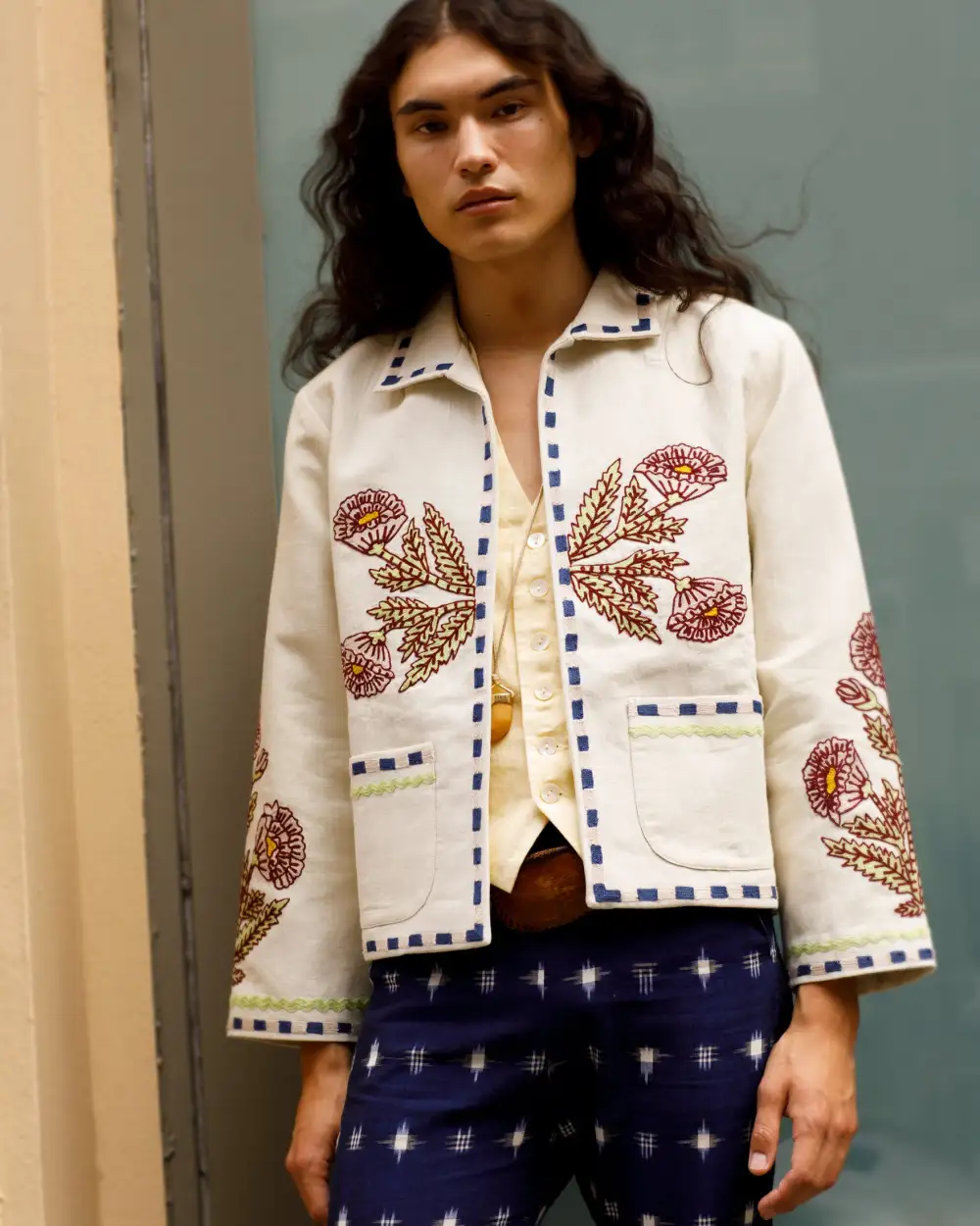 Big Bloom Embroidered Jacket