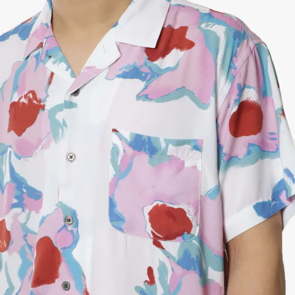 Acrylic Flower Woven Shirt