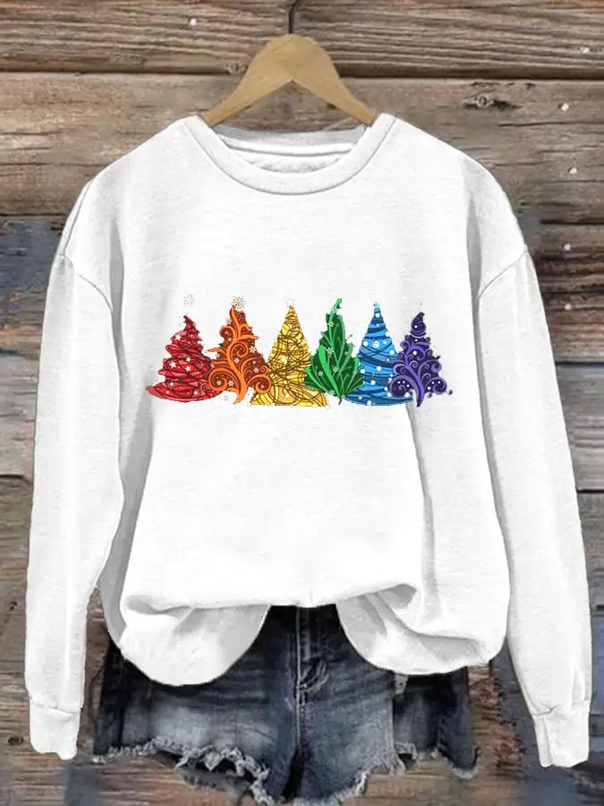 Women's Christmas Long Sleeve Sweatshirt