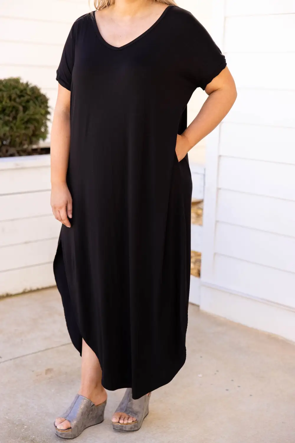 Enchanting Memory Maxi Dress, Black