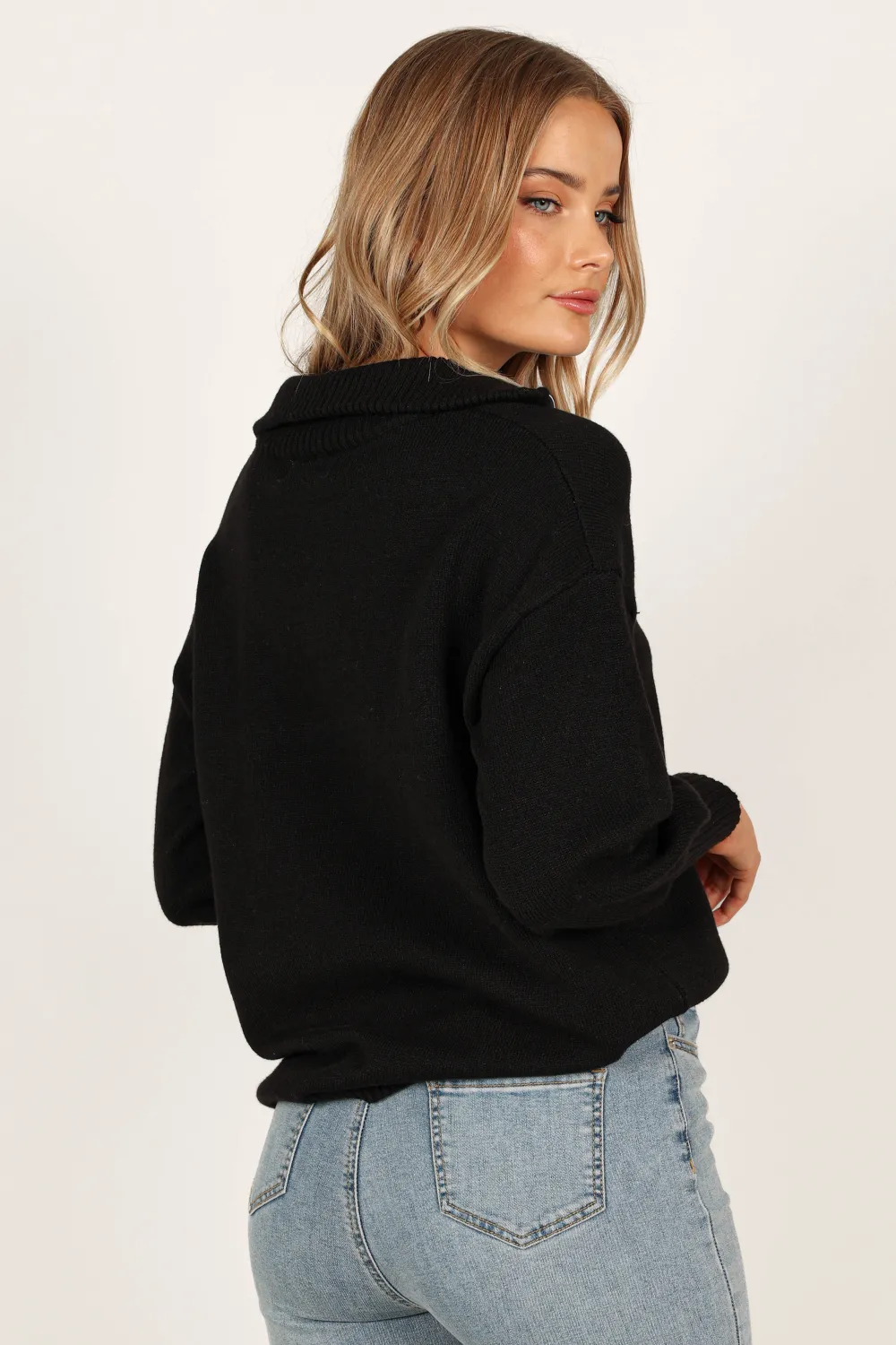 Whistler Knit Sweater - Black