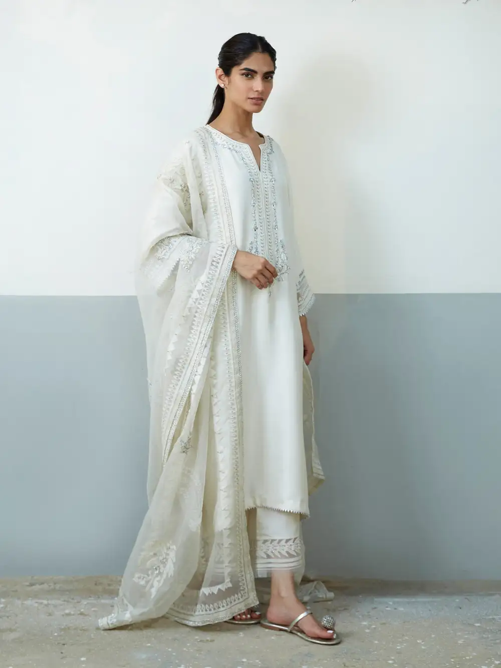 SICILY KURTA W/ IZAAR & DUPATTA