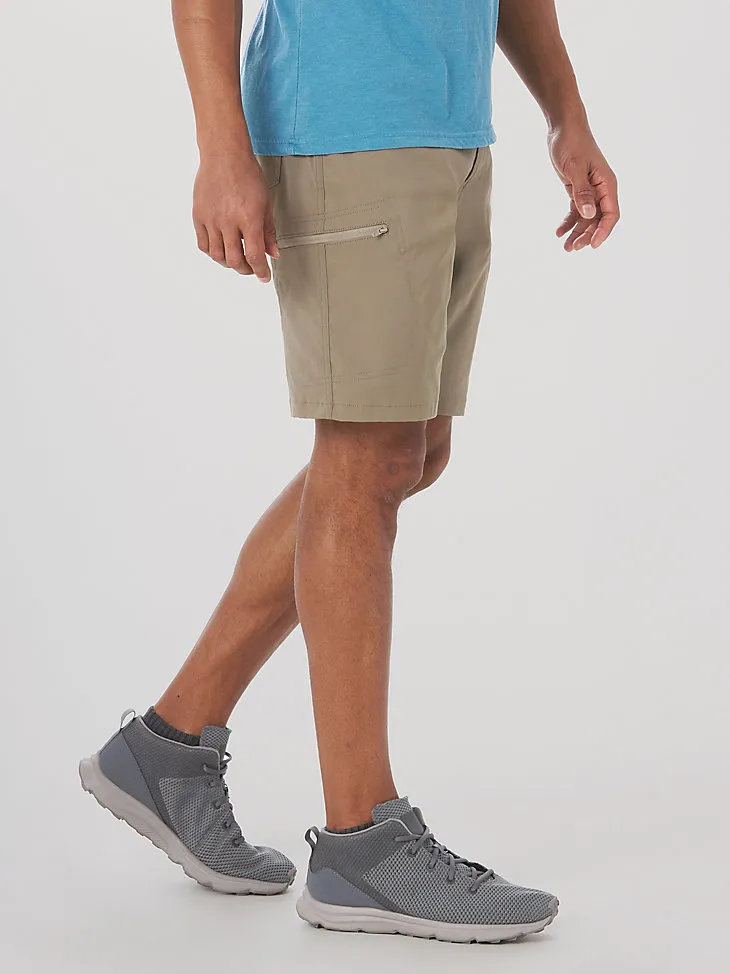 MEN'S WRANGLER AUTHENTICS® COMFORT WAIST CARGO SHORT IN SAGEBRUSH