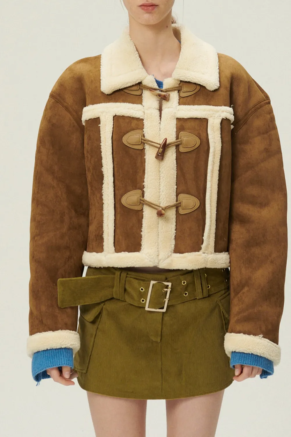 Helen Duffle Shearling Jacket