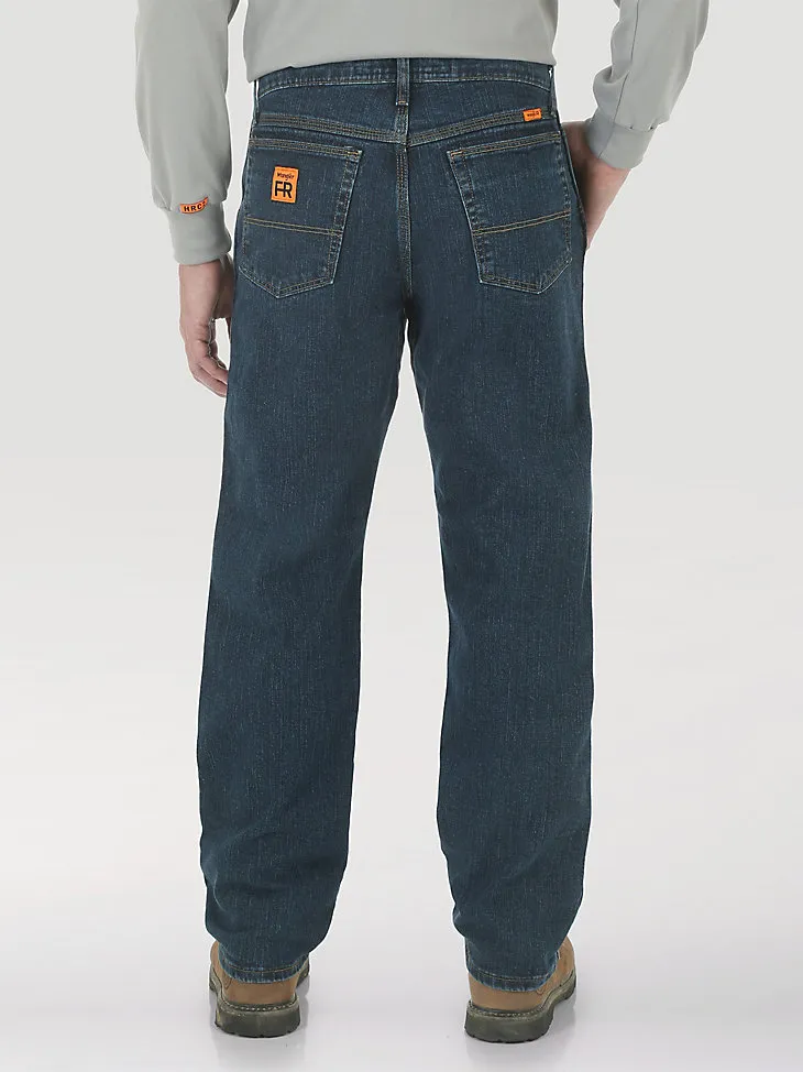 WRANGLER® RIGGS WORKWEAR® FR FLAME RESISTANT ADVANCED COMFORT RELAXED FIT JEAN IN MIDSTONE