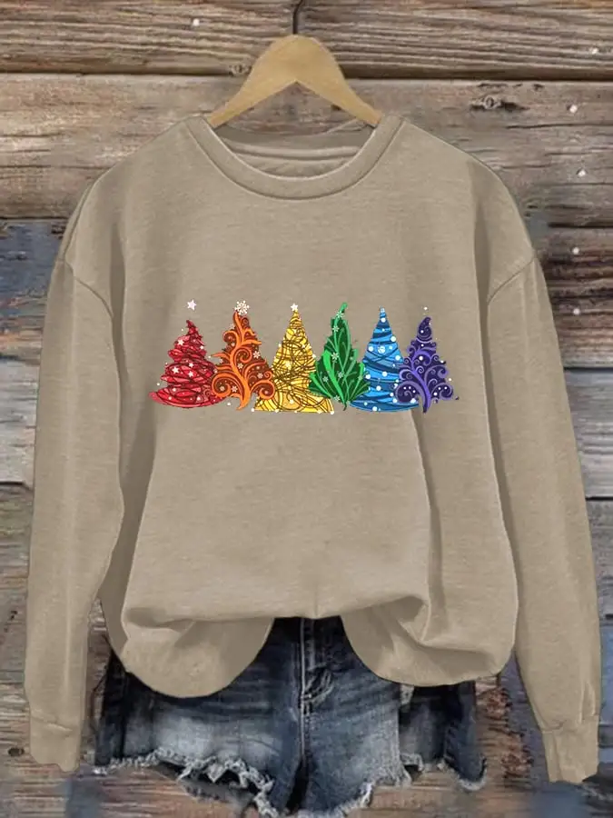 Women's Christmas Long Sleeve Sweatshirt