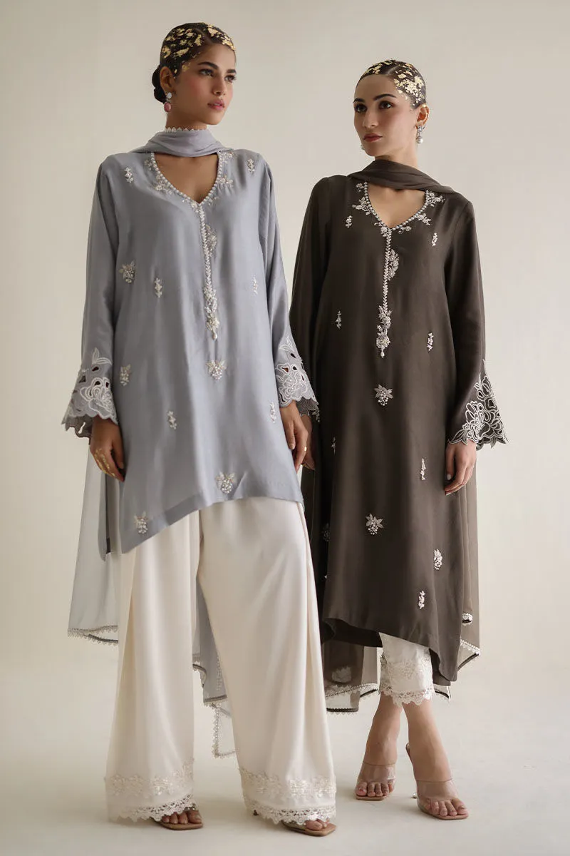 Embroidered khaadi shirt sets