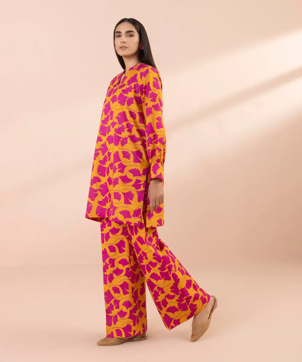 2 Piece - Printed Lawn Suit