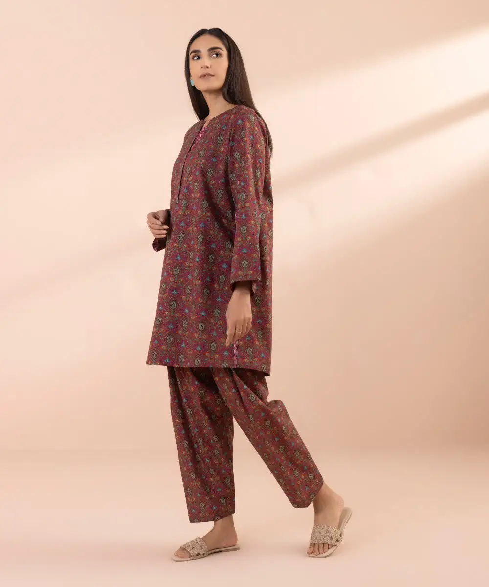 2 Piece - Printed Lawn Suit