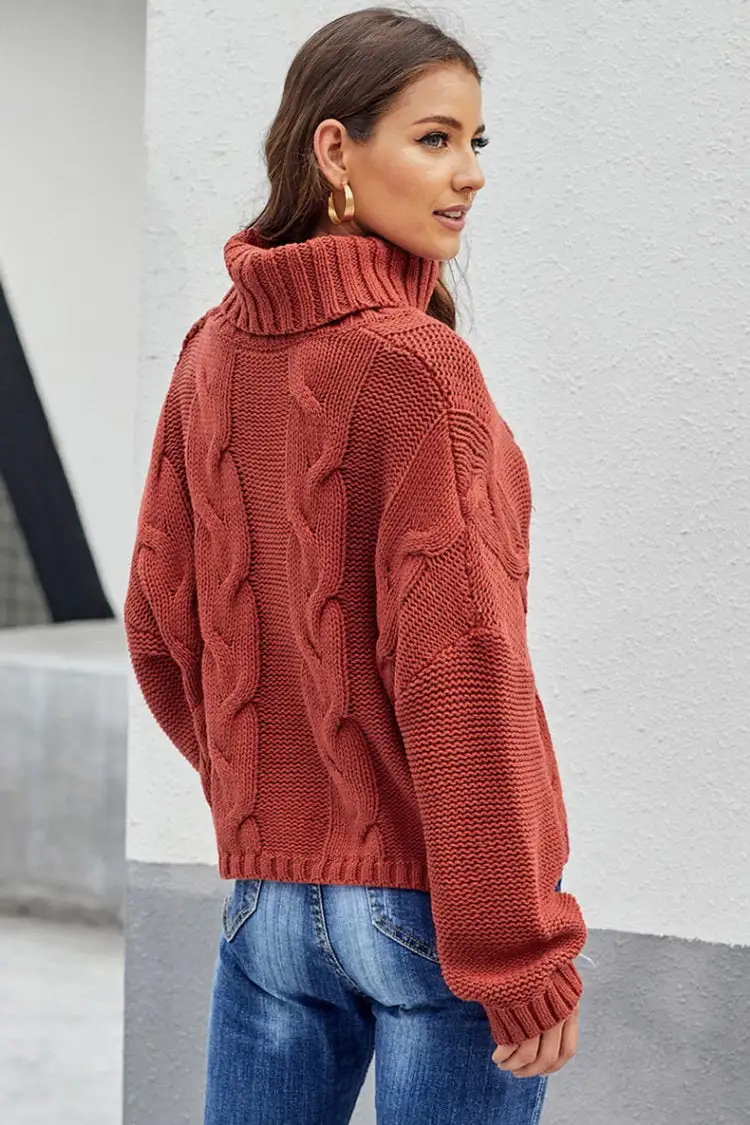 Plain Highneck Sweater