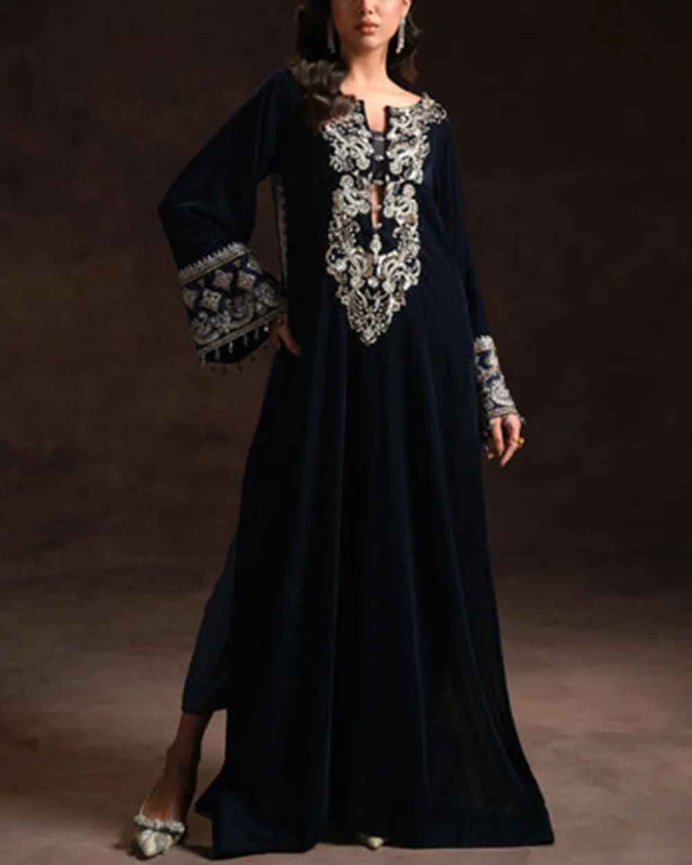 Statement Navy Kaftan