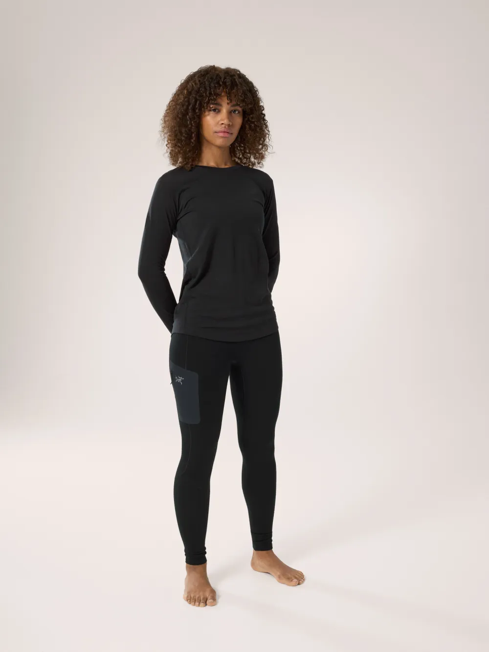 Rho Merino Wool Crew Neck LS Women's