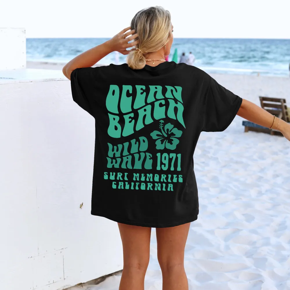 Women's Ocean Beach Short Sleeve Tee