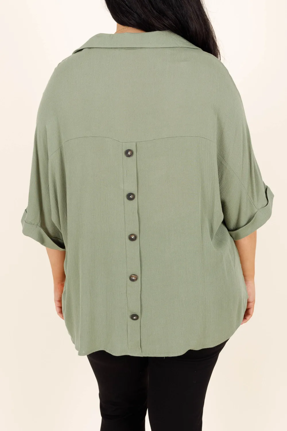 Carefree Top, Sage