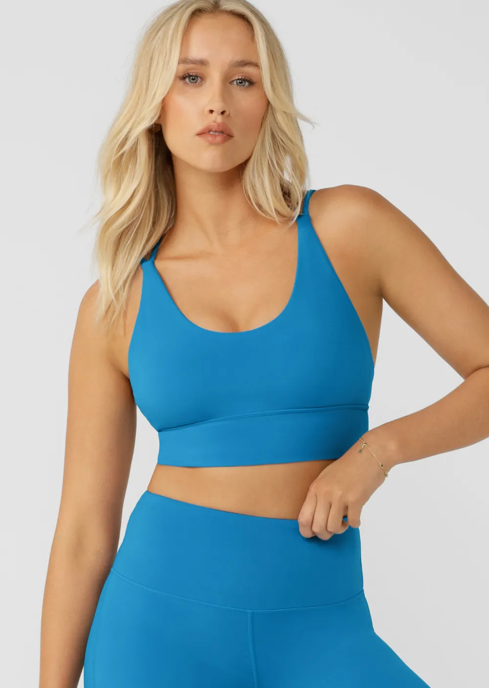 Lotus Longline Sports Bra