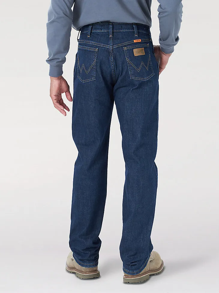 WRANGLER® FR FLAME RESISTANT ORIGINAL FIT JEAN IN DARK WASH