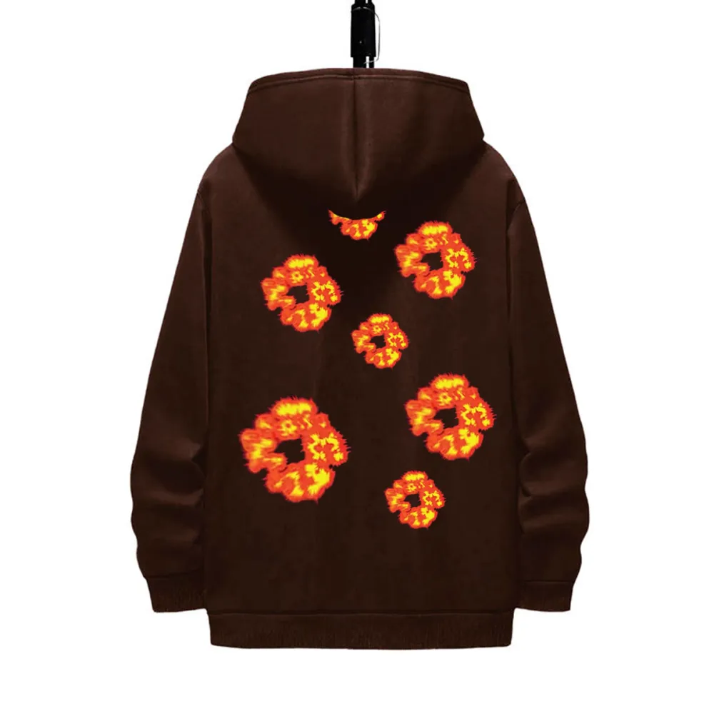 Tears Flame Flower Hoodie