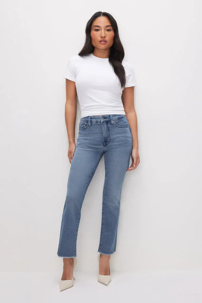 GOOD PETITE STRAIGHT JEANS