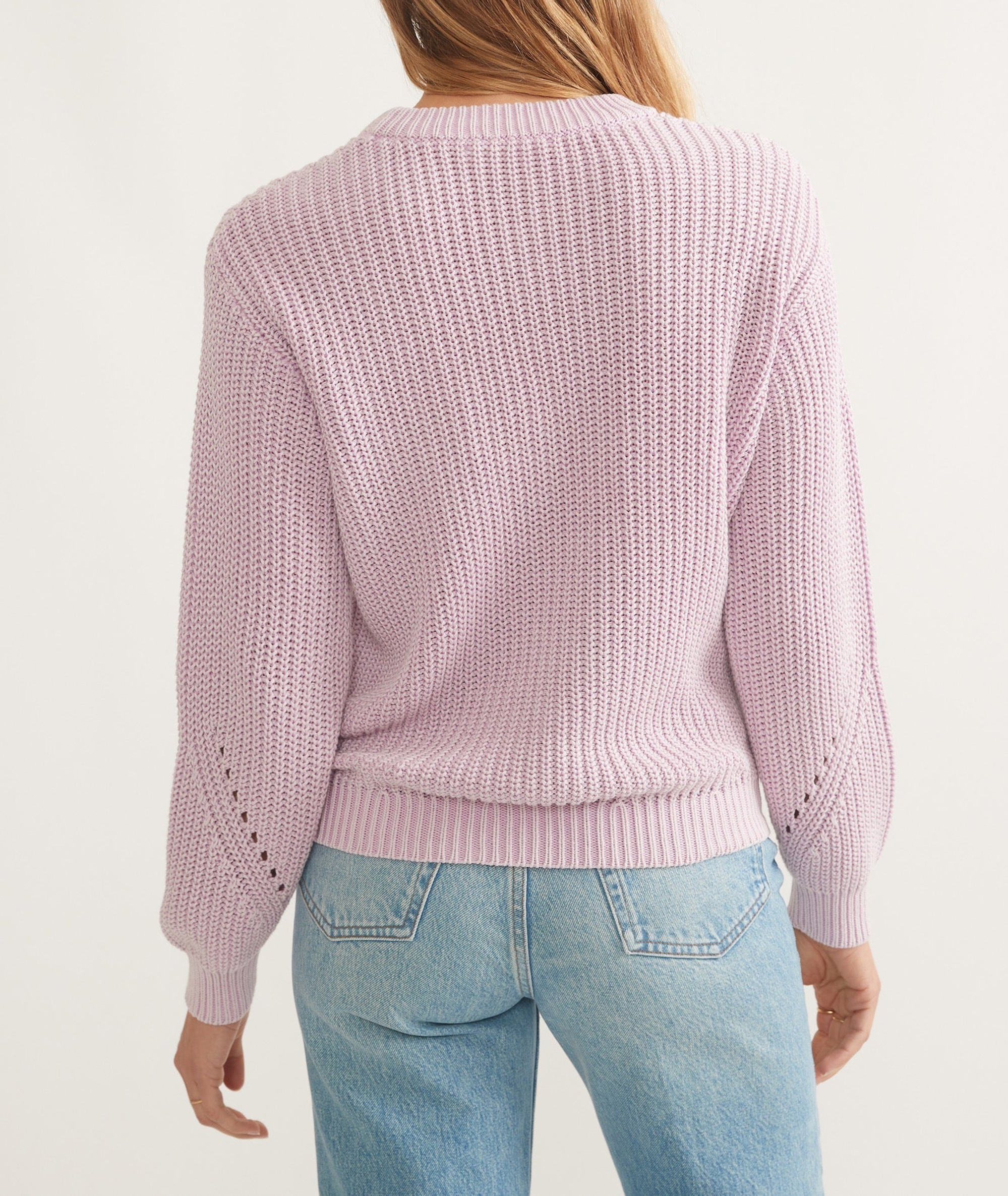 Lavender Mist Crewneck Sweater