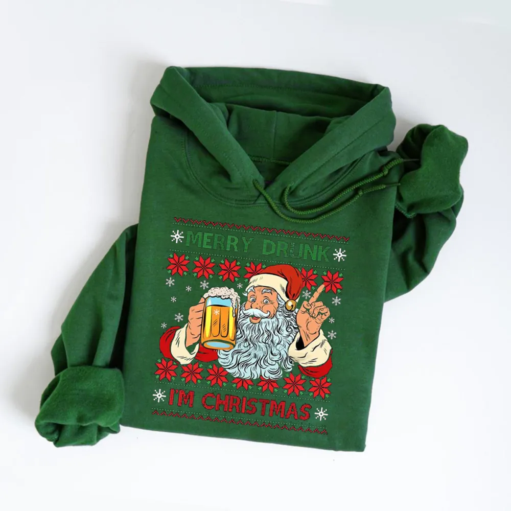 Merry Drunk Hoodie