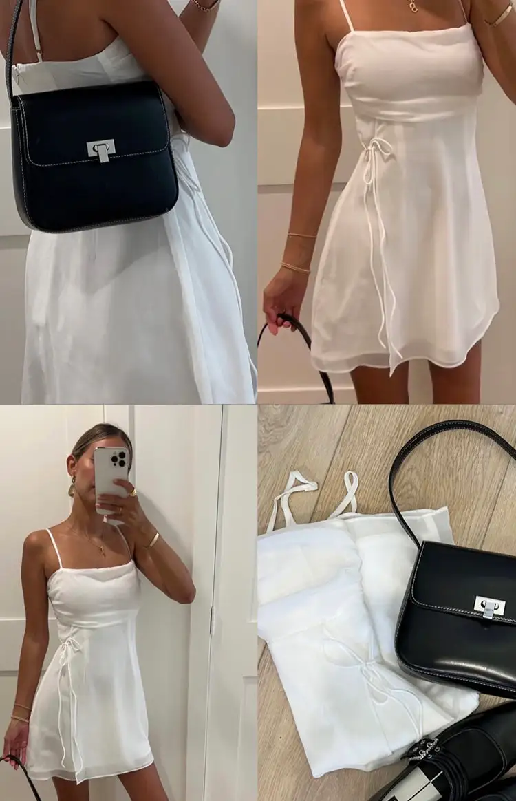 Trinin White Mini Dress