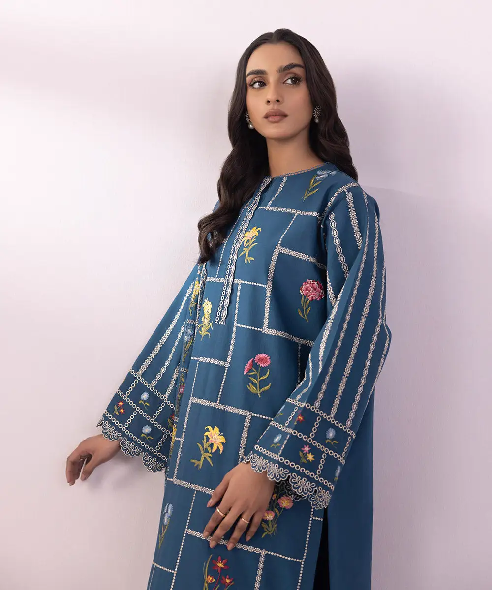 3 Piece - Embroidered Lawn Suit