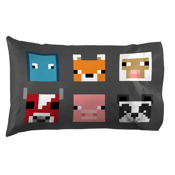 Minecraft Friend or Foe 1 Pack Pillowcase