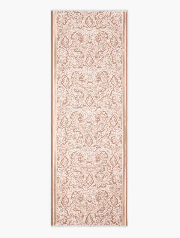 Star Paisley Oblong Scarf