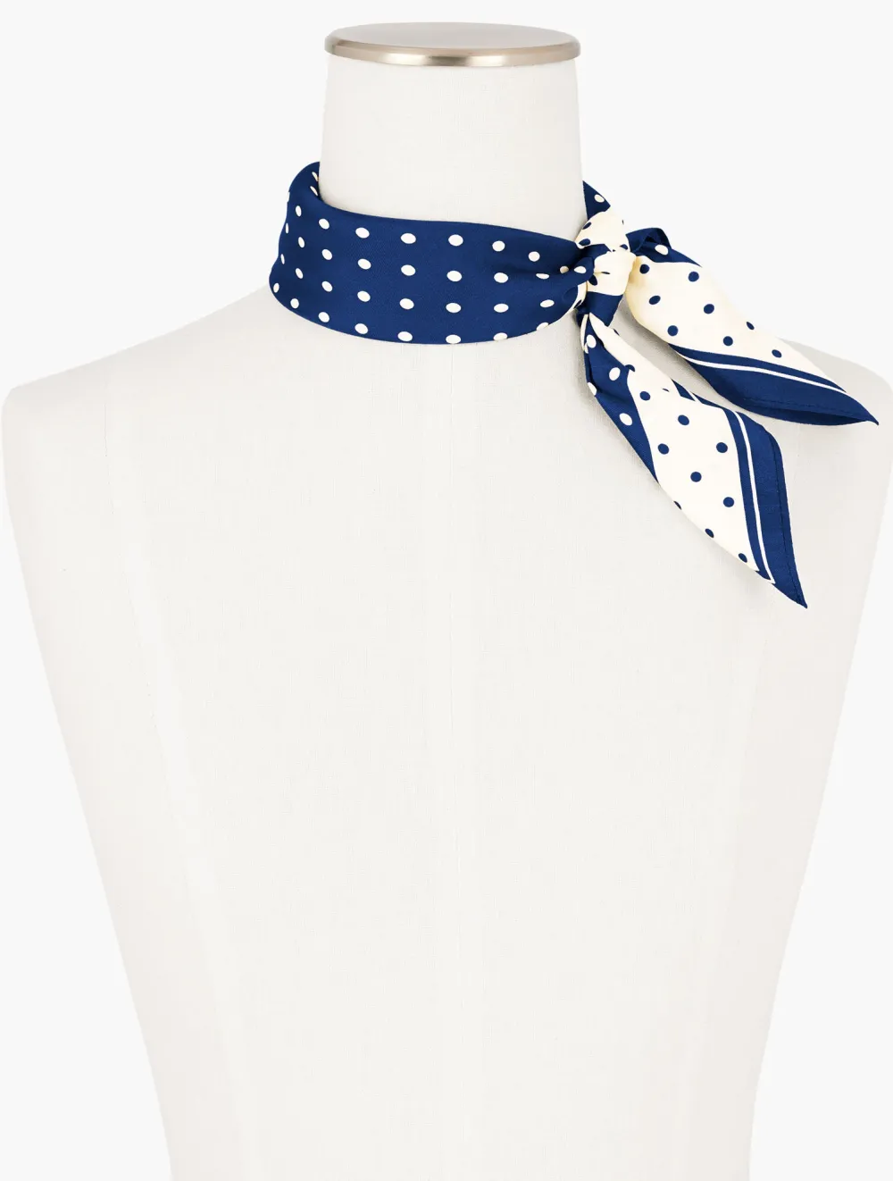 Daytona Dot Silk Neckerchief