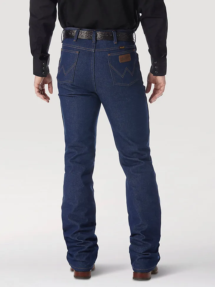 WRANGLER® COWBOY CUT® BOOTCUT JEAN RIGID - SLIM FIT JEAN IN NAVY