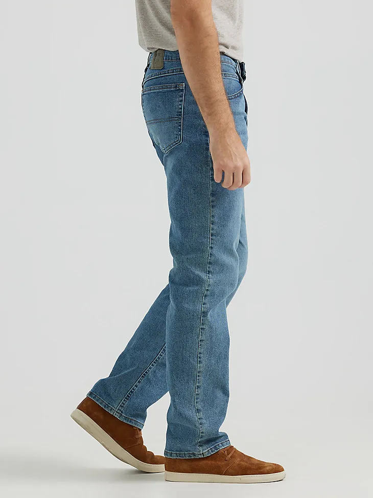 MEN'S WRANGLER AUTHENTICS® REGULAR FIT FLEX JEAN IN VINTAGE BLUE