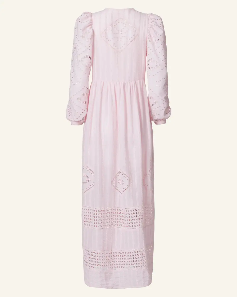 Winifred Blushed Eyelet Dress