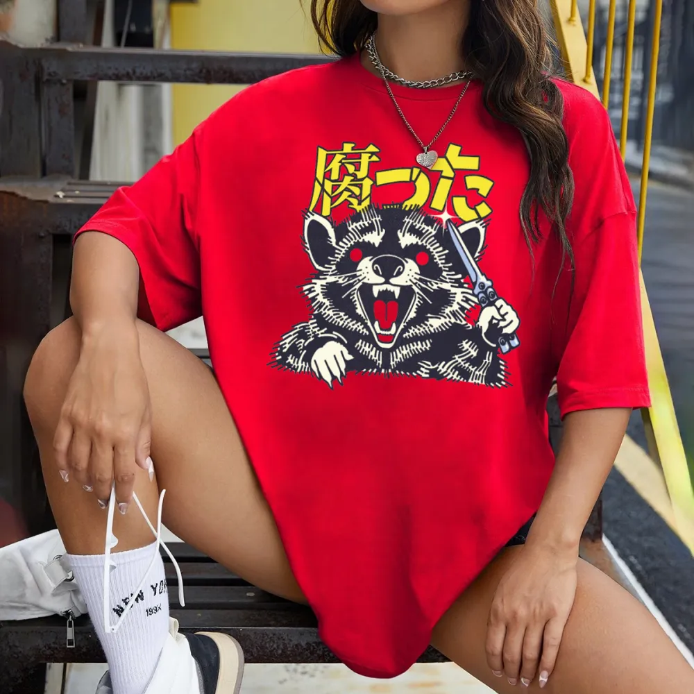 Japanese raccoon Women's T-shirt